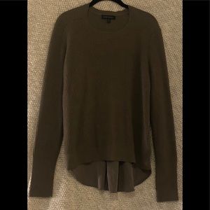 Banana Republic top with silk back.